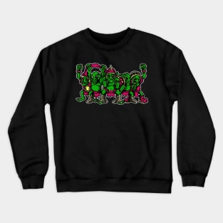 Fantasy Football Goblin Team - Pink Crewneck Sweatshirt